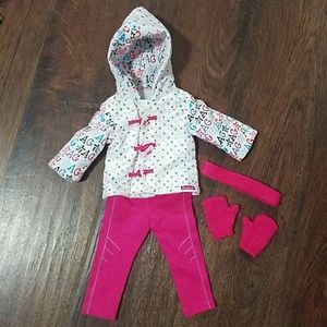 American Girl 18" Doll Winter Outfit